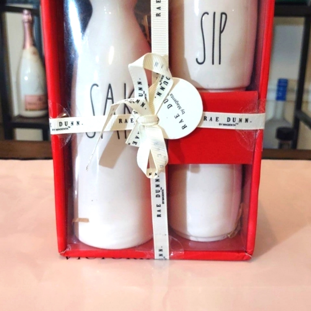 Rae Dunn Sushi & Sake Giftset Bundle NIB - Picture 3 of 4